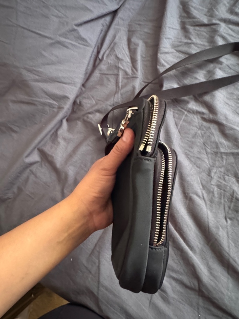 kate spade Black Crossbody Phone Bag with Gold Hardware - Picture 8 of 11